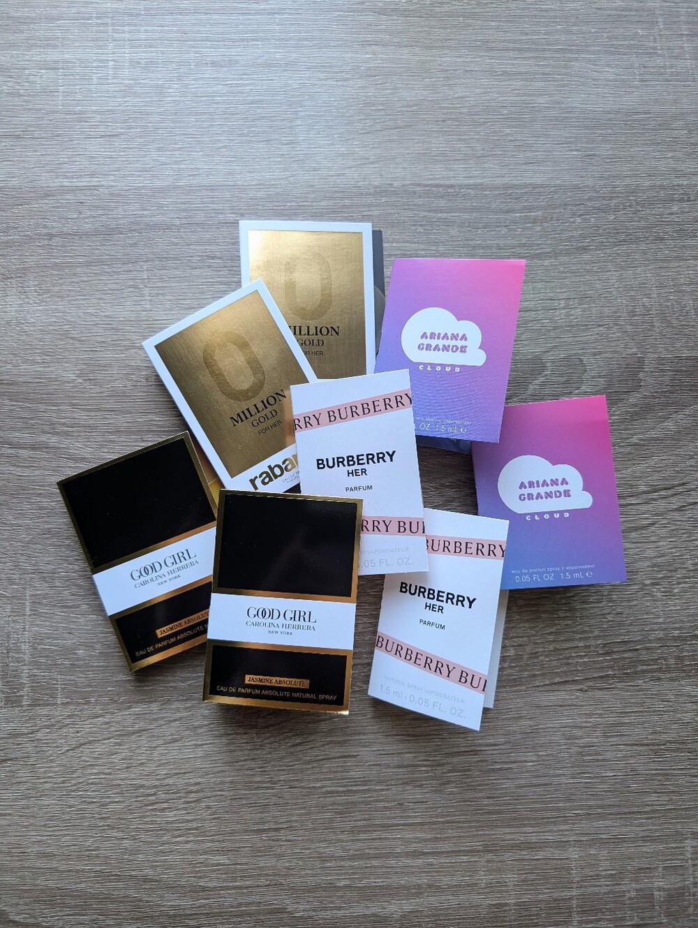 $6.99 Shipping! Samples Fragrances Luxury Designers Burberry Rabanne Carolina.